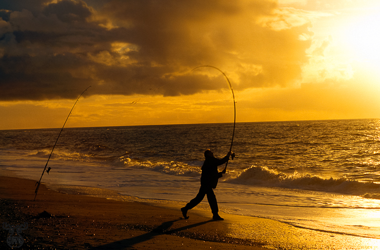 286 - Sunset Fishing - Angler im Sonnenuntergang