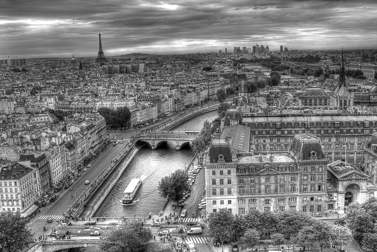 3335 - Paris from above - -