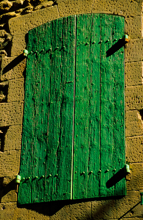 181 - Green shutters - Grüne Fensterläden