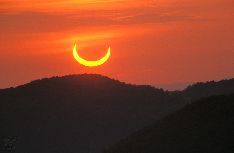 617 - Penumbral Solar Eclipse III - Partielle Sonnenfinsternis III